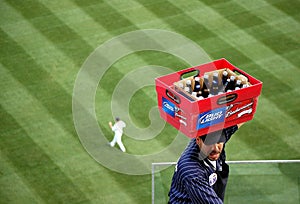 Vendor at a ball game