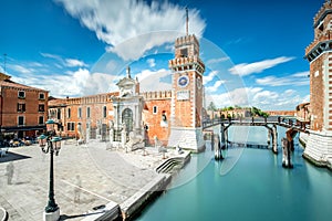 Venetian Arsenal in Venice photo