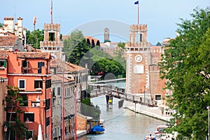 Venetian Arsenal's entrance