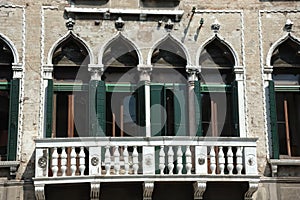 Venetian balcony