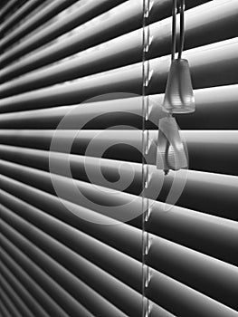 Venetian blind: cord detail angle - v