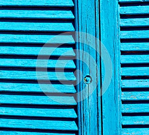 venetian blind in santorini europe greece old architect