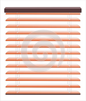 Venetian blinds vector