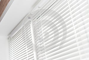 Venetian blinds. photo