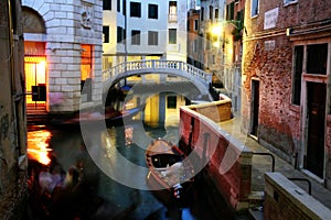 A venetian canal