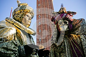 Venetian carnival costumes