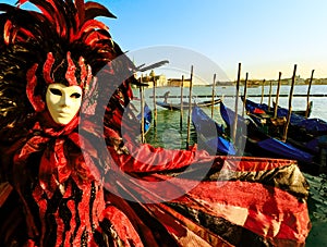 Venetian carnival mask