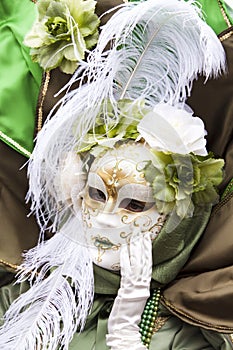 Venetian carnival mask - Lady Nature