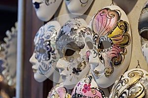 Venetian carnival masks.