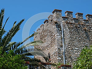 Venetian castle in Butrint, Albania photo