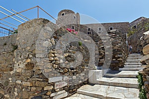 The Venetian castle in Naxos island, Cyclades