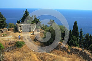 Venetian castle of Parga Greece