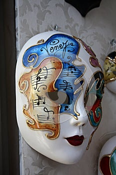 Venetian Face woman Mask