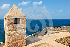 Venetian Fortezza or Citadel in Rethymno, Crete, Greece photo