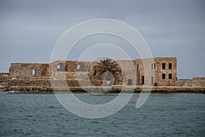 The Venetian fortress of Firka in the port of Chania