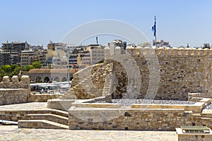 Venetian Fortress in Heraklion, Crete, Greece