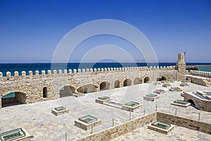 Venetian Fortress in Heraklion, Crete, Greece