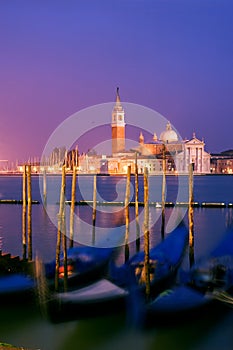 Venetian gondolas