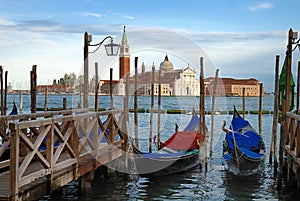 Venetian gondolas