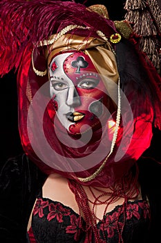 Venetian mask photo