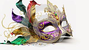 Venetian mask carnival colorful splash art masquerade mardi gras