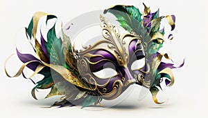 Venetian mask carnival colorful splash art masquerade mardi gras