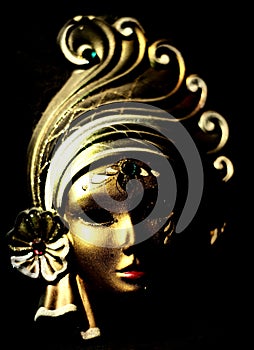 Venetian Mask (Chiaroscuro) photo