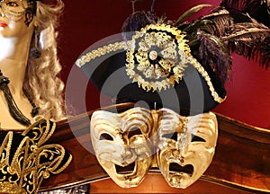 Venetian masks.