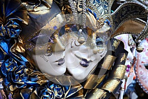 Venetian masks photo