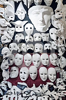 Venetian masks . papier mache blanks for coloring