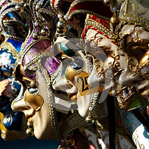 Venetian Masks, Venice, Italy