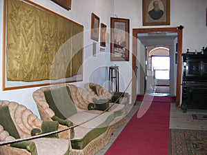 Venetian Museum Tower at Chora town Naxos Island Cyclades Greece