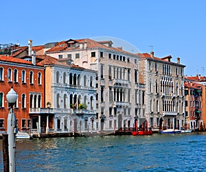Venetian Palaces Canal Grande, Venice, Italy