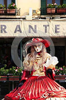 Venetian street performer