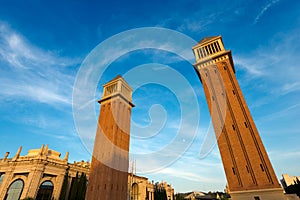 Venetian Towers - Barcelona Spain