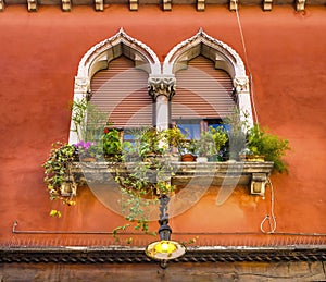 Venetian Windows Neighborhoods Venice Italy