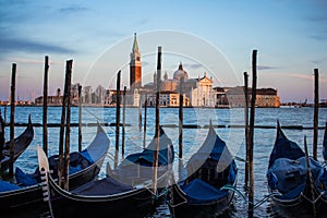 Venezia al tramonto