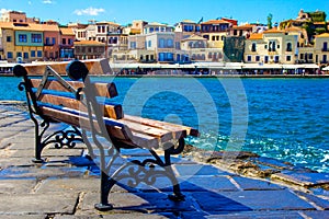 Venezian style view. Chania. Greece