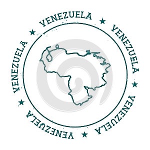 Venezuela, Bolivarian Republic of vector map.