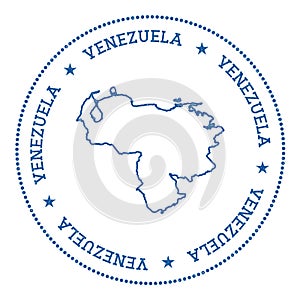 Venezuela, Bolivarian Republic of vector map.