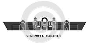 Venezuela , Caracas travel landmark vector illustration photo