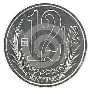 Venezuela centimos coin photo