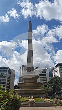 Venezuela Plaza Altamira, Altamira square in Caracas Venezuela