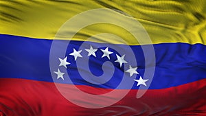 VENEZUELA Realistic Waving Flag Background