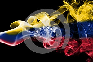 Venezuela smoke flag