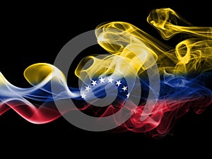 Venezuela smoke flag