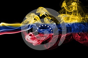 Venezuela smoke flag