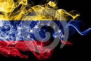 Venezuela smoke flag