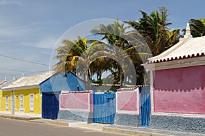 Venezuela, View on the Adicora fishing village