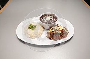 Venezuelan beef pabellon